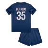 Conjunto (Camiseta+Pantalón Corto) Paris Saint-Germain Lucas Beraldo 35 Primera Equipación 2024-25 - Niño